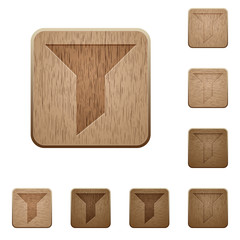 Filter wooden buttons