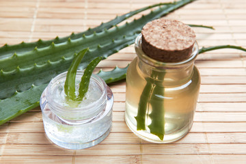 fresh and organic aloe vera for skin care and health