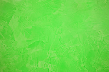 Abstract painting background in green color