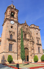 Eglise San Cayetano ( La Valenciana ) à Guanajuato Mexique
