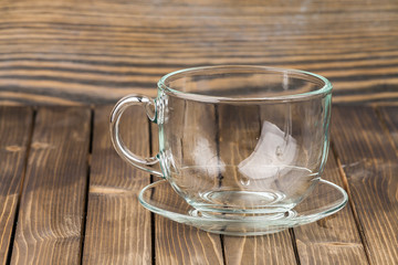 Empty cup.