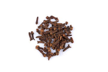 Cloves isolated on white background