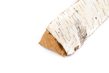 Birch firewood log