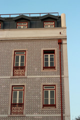 Fototapeta na wymiar Mosaic House in Portugal