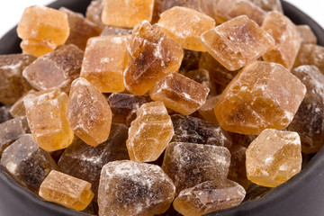 cane sugar in a bowl
