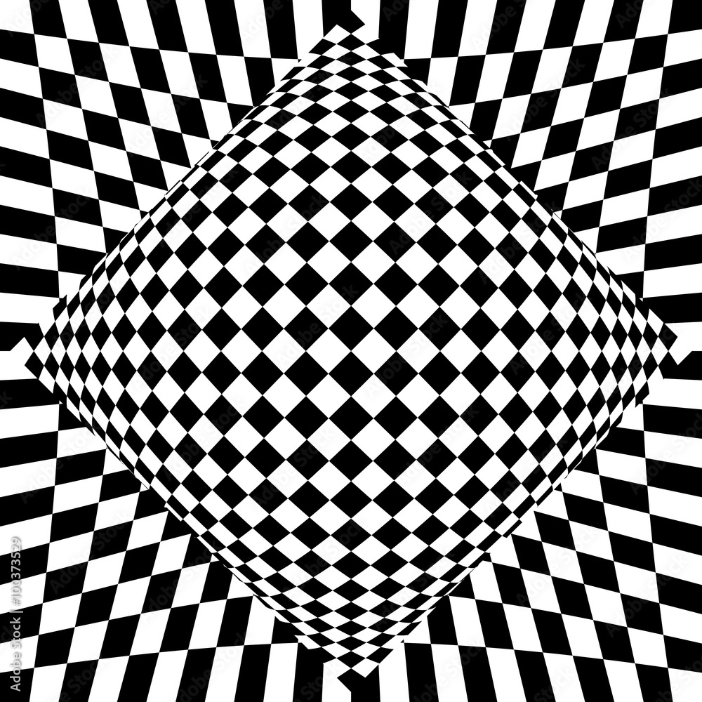 Poster contrasty checkered background. abstract, surreal texture. vecto