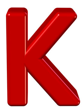 k harfi tasarımı