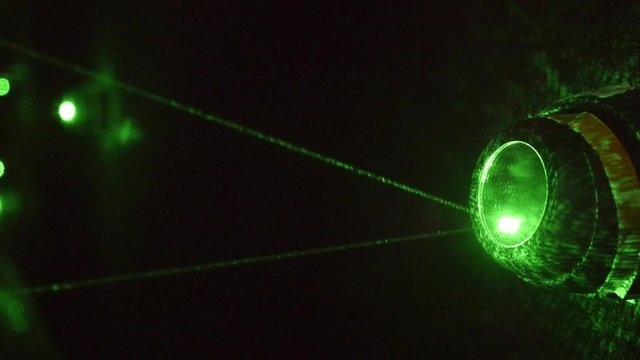 Green Laser Disco