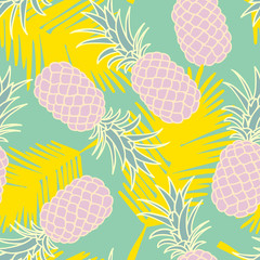 Abstract seamless pineapple pattern

