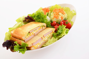 おいしそうなホットサンド
