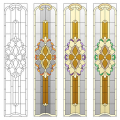 stained glass pattern