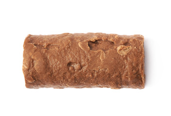 Chocolate praline candy isolated