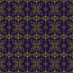 Elegant antique background image of triangle square geometry pattern.
