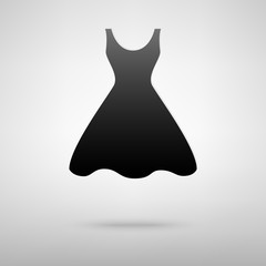 Obraz premium Dress black icon