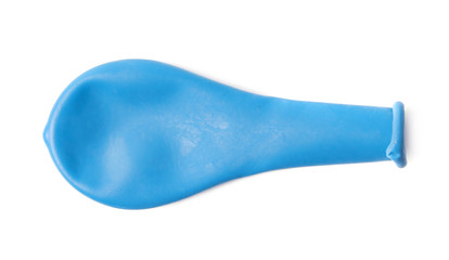 Rubber air balloon isolated