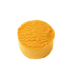 Piece of a modelling clay isolated