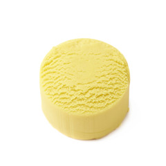 Piece of a modelling clay isolated