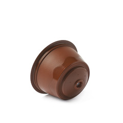 Coffee machine capsule isolated