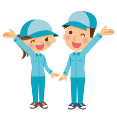 作業スタッフ　元気