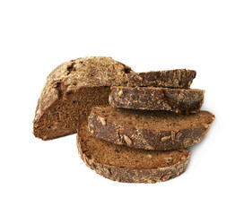 Sliced bread composition isolated