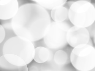 white grey large bokeh texture abstract background