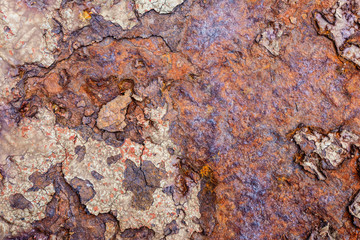 Rusty metal iron surface abstract texture