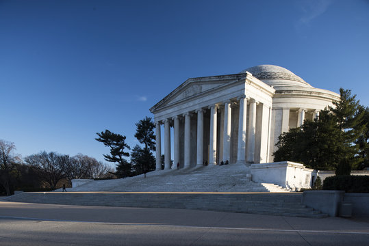 Jefferson Memorial,Washington, D.C., USA - January 15, 2016