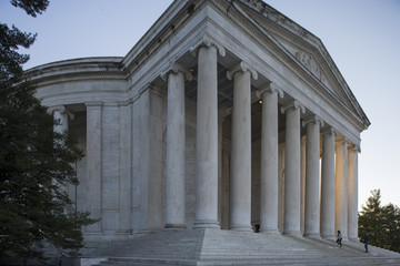 Obraz premium Jefferson Memorial,Washington, D.C., USA - January 15, 2016