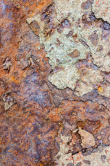 Rusty metal iron surface abstract texture