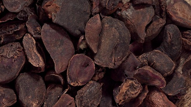 Heap of rotating Kola Nuts (seamless loopable 4K footage)