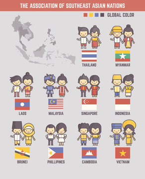 the association of southeast asian nations cartoon characters
