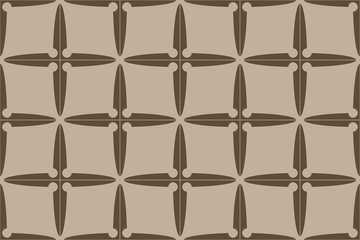 Fototapeta premium seamless geometric four sides shuriken pattern