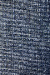 Texture of blue jeans.