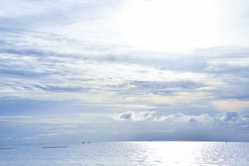 Obraz premium Sea,sky and cloud