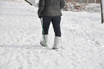 winter walking