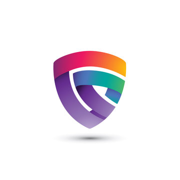 Shield Color C S Logo