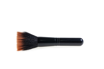 Makeup brush  on white background.