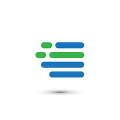 Obraz premium Menu Line Logo