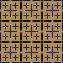 seamless geometric four sides shuriken pattern;