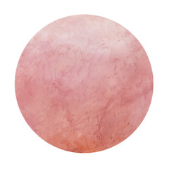 bead from rose quartz natural mineral gem stone