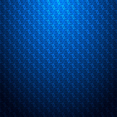 Fototapeta na wymiar Blue geometric seamless pattern