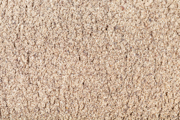 powder of ground black pepper