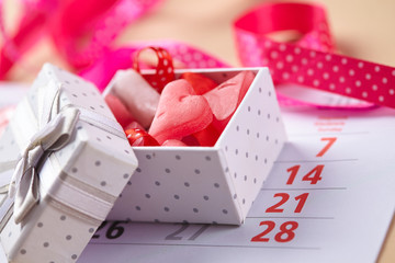 Gifts for February 14 on the calendar