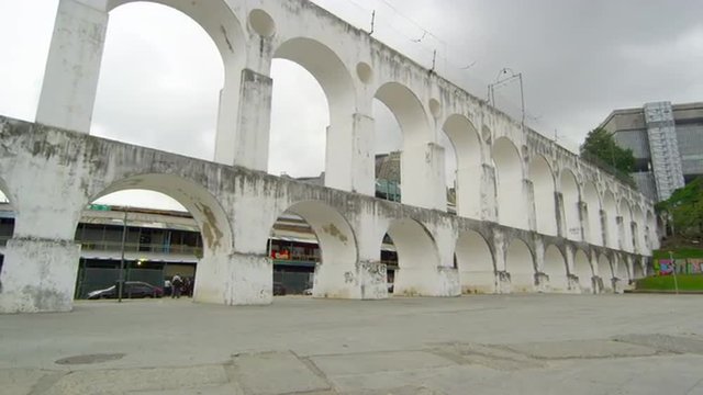 Arcos da Lapa pan in Rio de Janeiro, Brazil