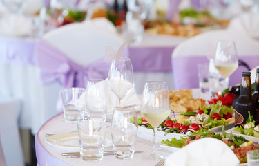 Traditional french meals and snacks.