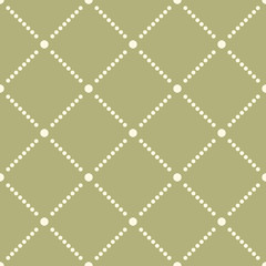 Fototapeta na wymiar Seamless square and dot pattern background