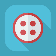 Fototapeta premium Flat modern design with shadow icons button