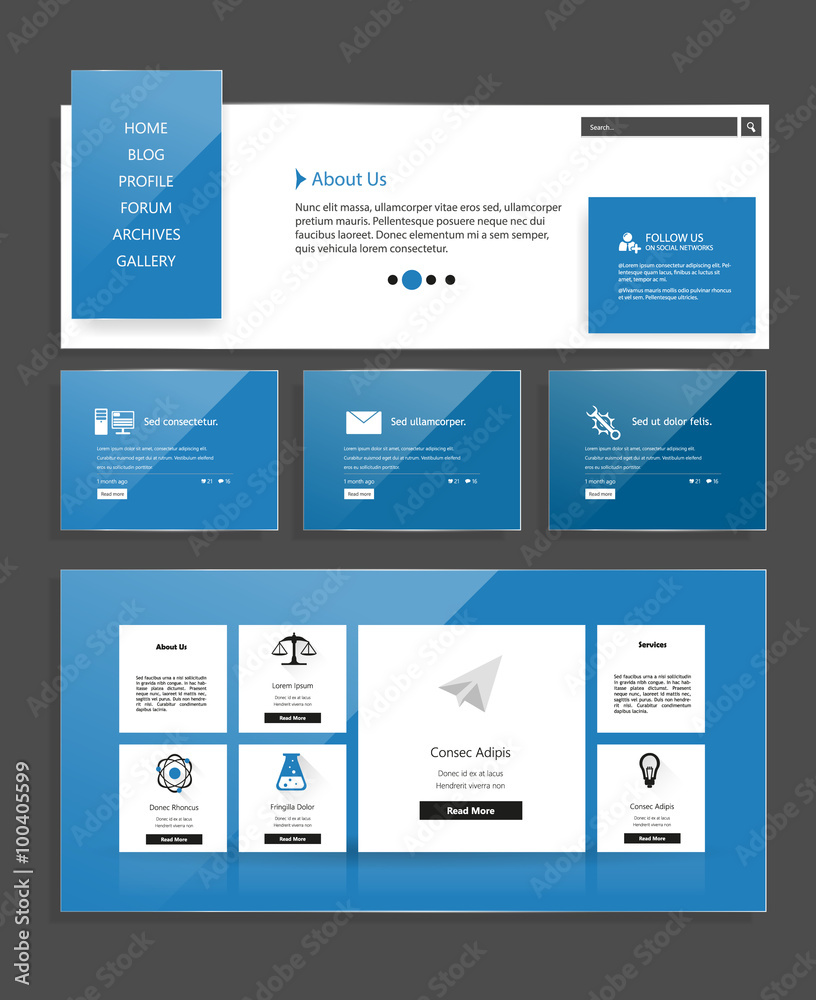Canvas Prints website design template for your business