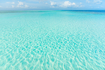 tropical beach in Maldives