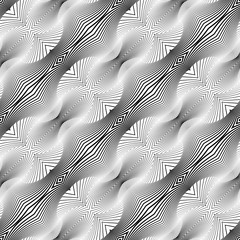 Design seamless monochrome diagonal pattern